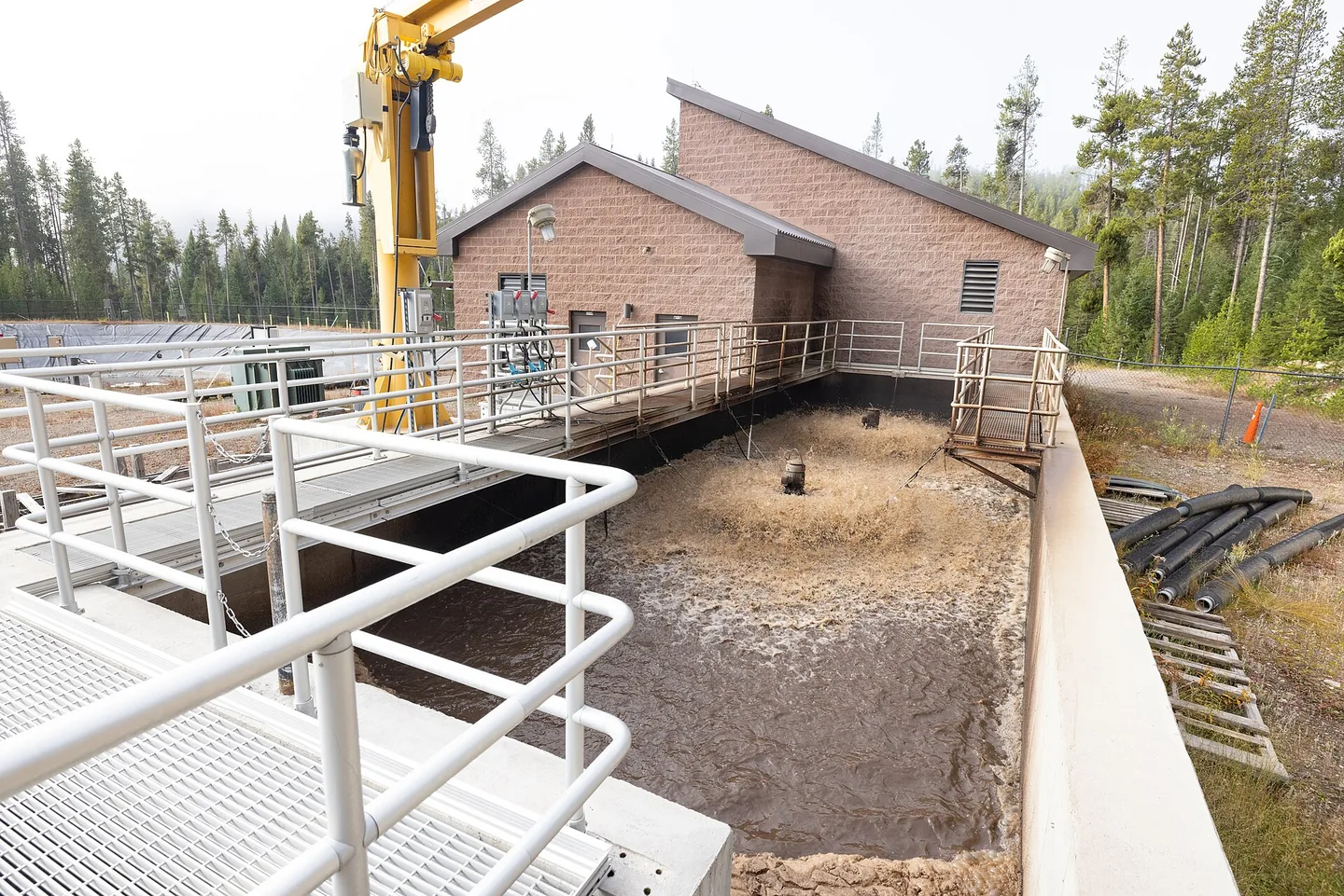 Wastewater aeration